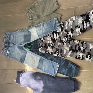 5 pack boys pants (4 pants/1 short)